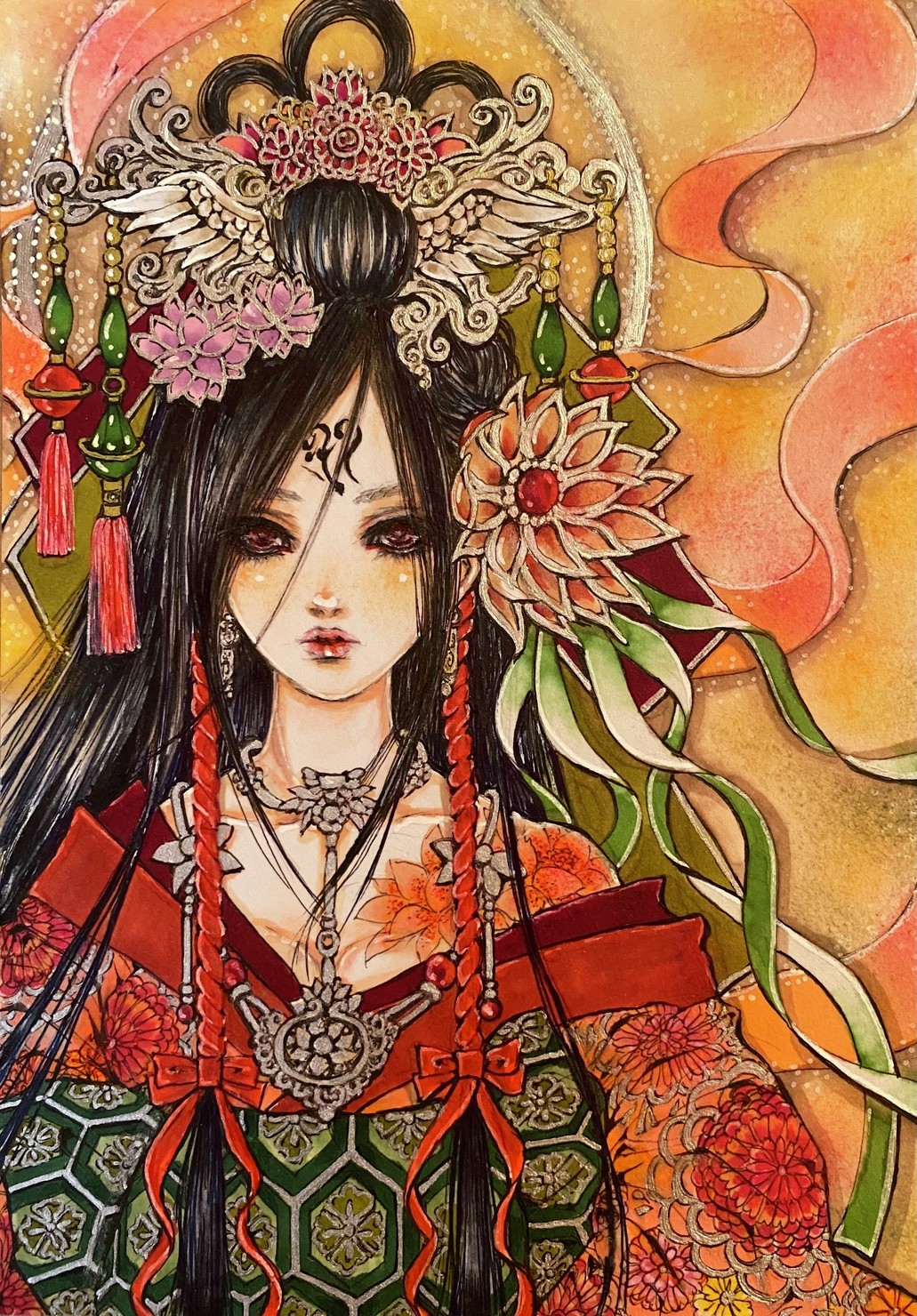 「吉祥天」 kika's art : No.003 #3/5