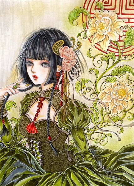 「緋翠」 kika's art : No.020 #5/10