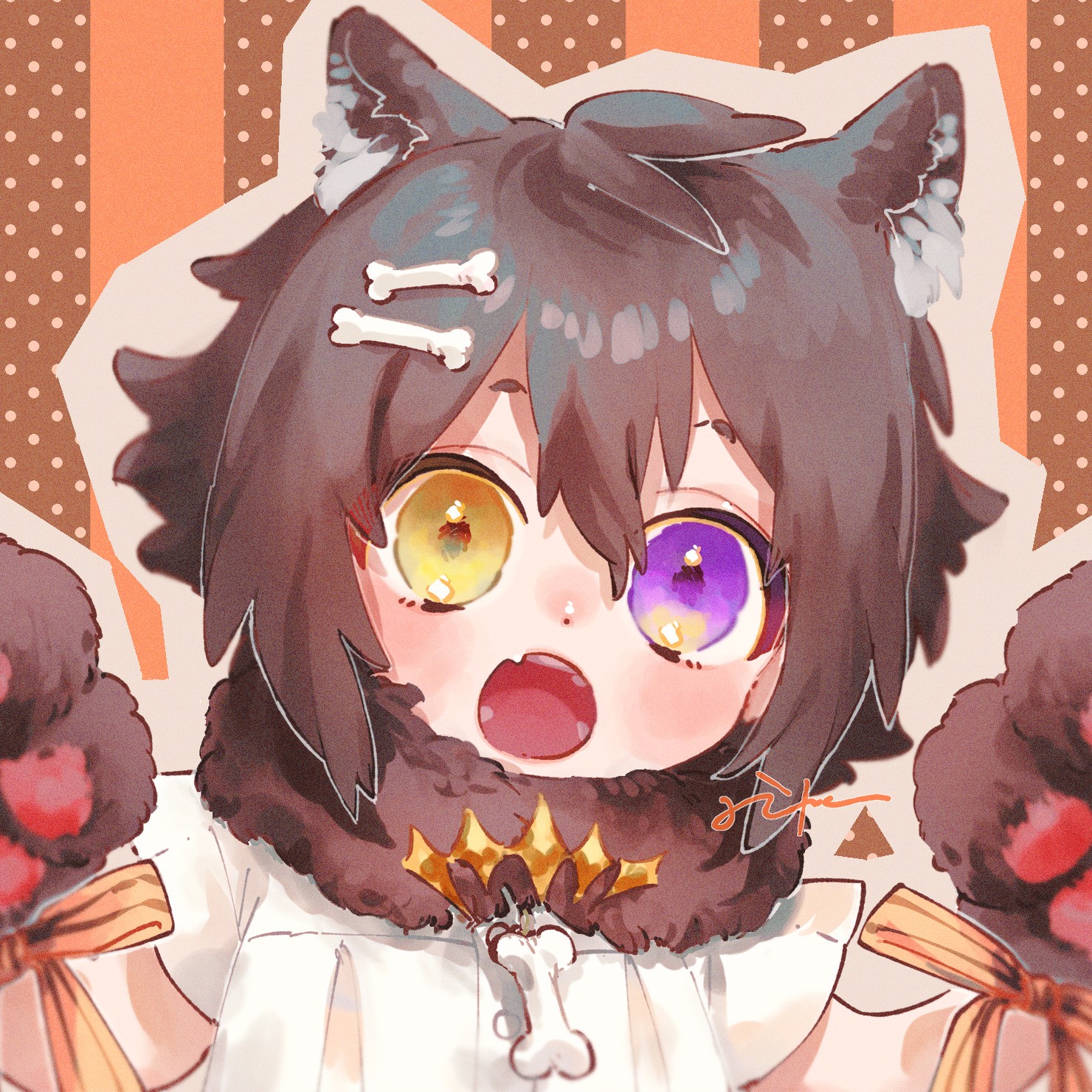 🐺がおがお！🐶 #4/100