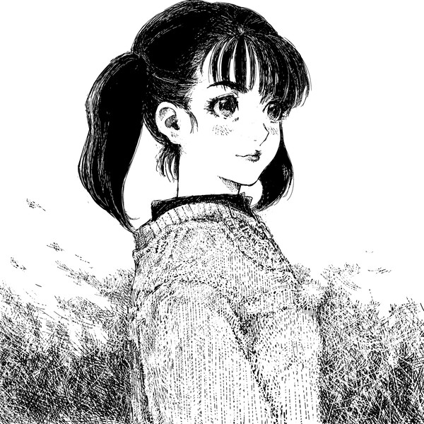 女子ペン画008 #1/91 - Gallery ＊執事のアトリエ＊ NFTs | Adam byGMO