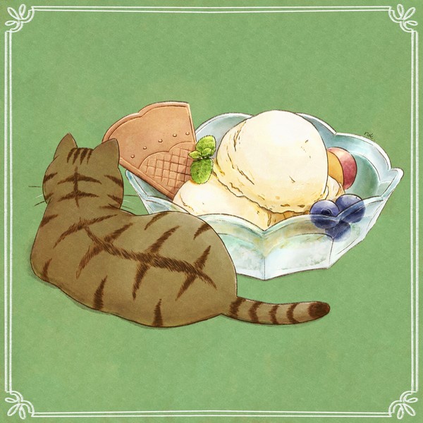 猫とアイスクリーム #1/5