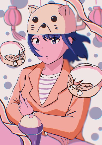 長崎の桃カステラ #100/100