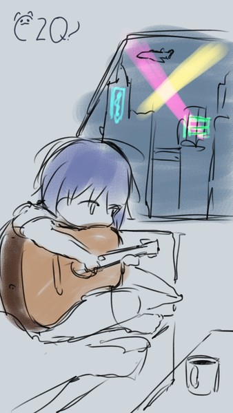 Playin' the Acoustic Guitar in the Room #1/10