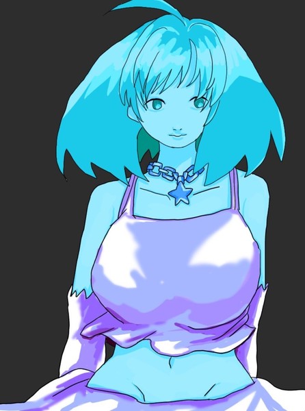 見つめる
