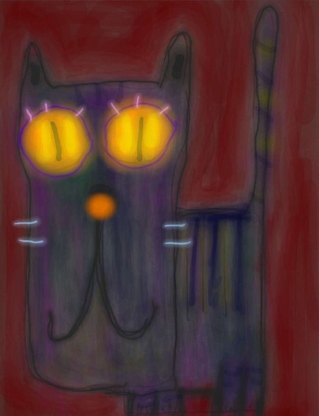 dark night...