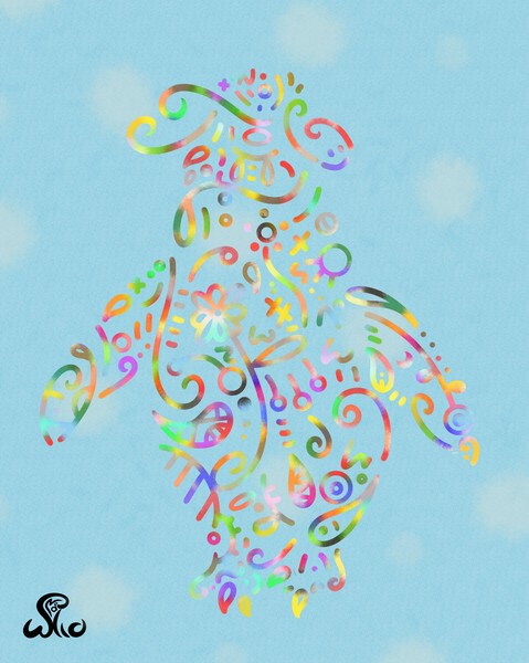 bird (motif Penguin）