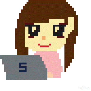 サムアクト 中の人～お仕事中～GIFアニメーション ドット絵 Produce By Sumact #1/10