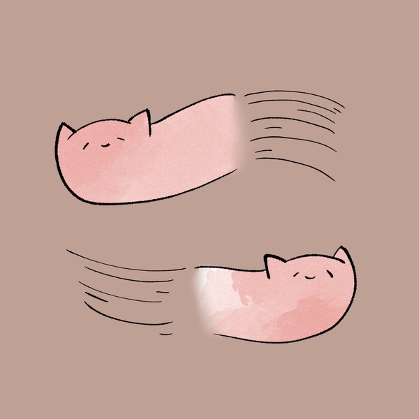 メンダコちゃん高速移動