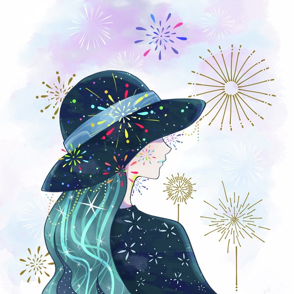 花火の帽子 #1/2