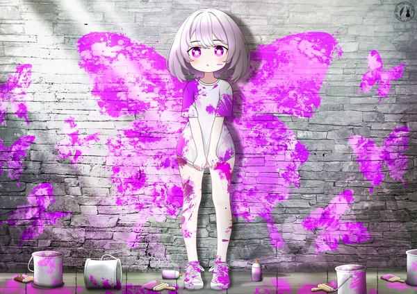 【　Butterfly Wall Art　】　Purple