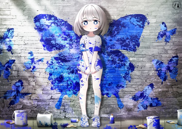 【　Butterfly Wall Art　】　Blue