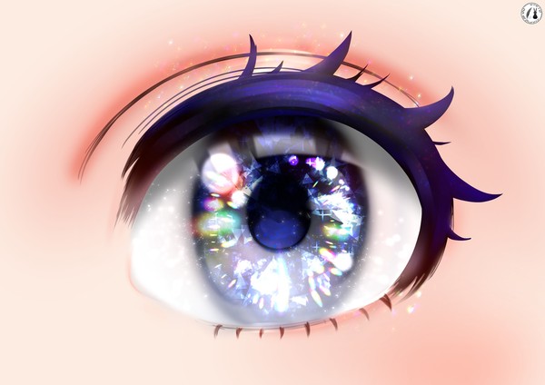 【　宝石の瞳　】　Blue Diamond