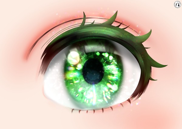 【　宝石の瞳　】　Green Diamond