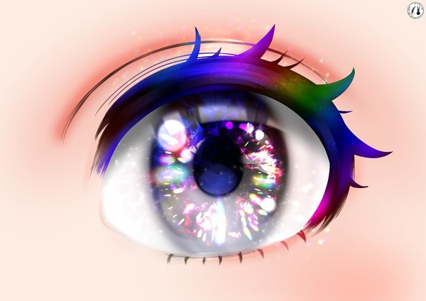 【　宝石の瞳　】　Rainbow Diamond