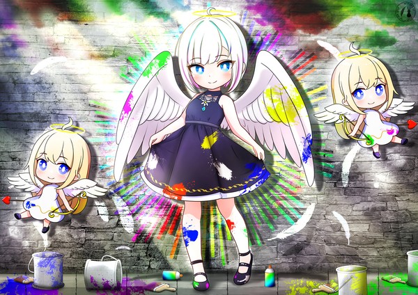 【　Angel Wall Art　】　Rainbow