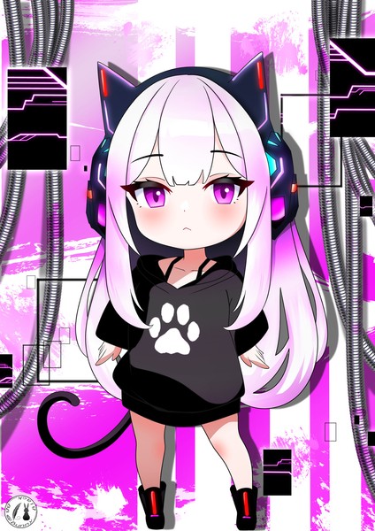 『さいばーきゃっとがーる』 Purple