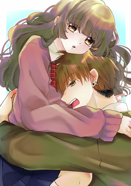 少女漫画の表紙風