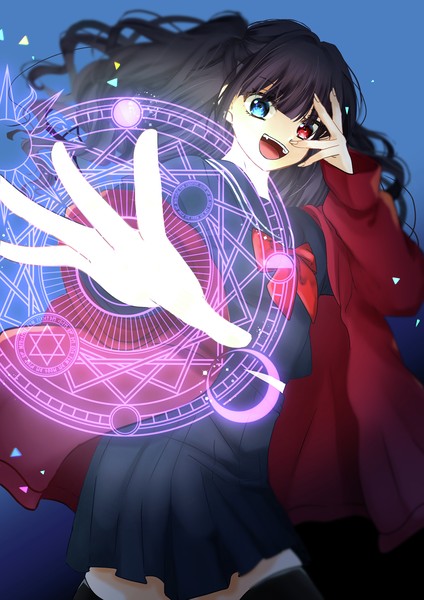 魔法を使う女の子