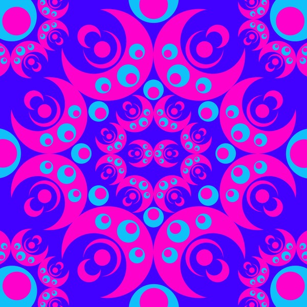 潜む目玉 pink×blue #1/3