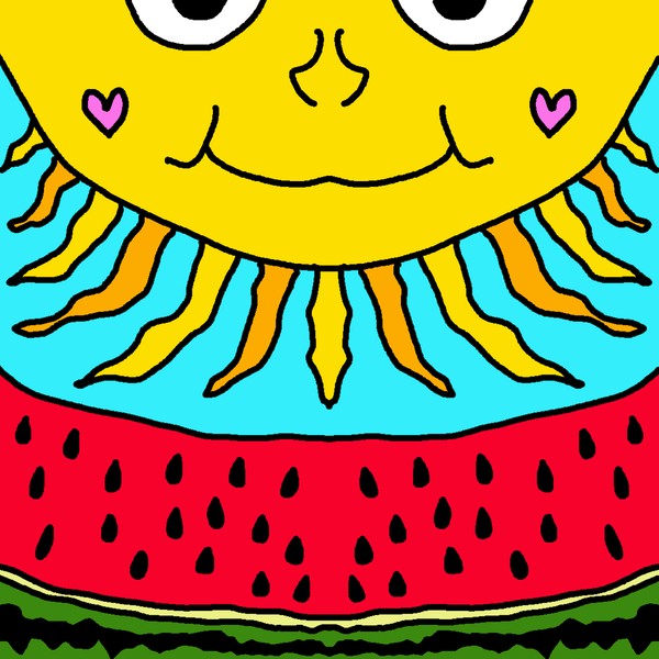 太陽とスイカ