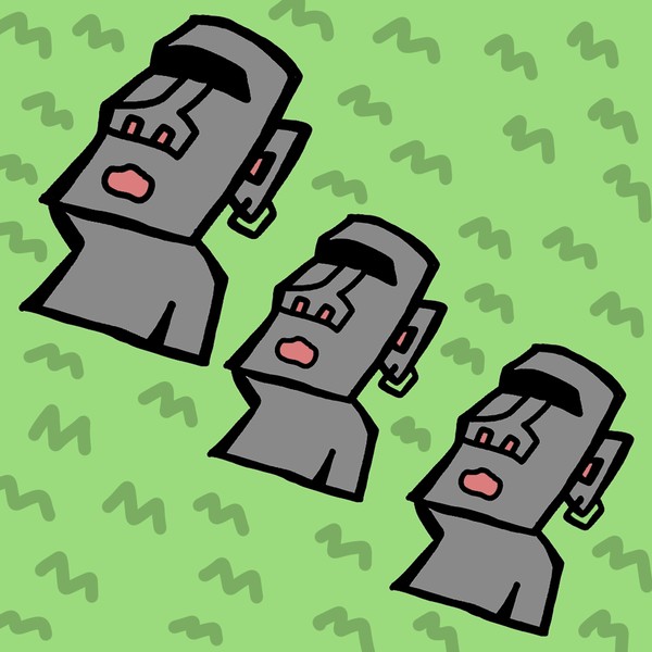 モアイ3兄弟 #2/3
