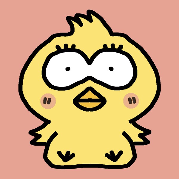 じっと見ヒヨコ #2/5