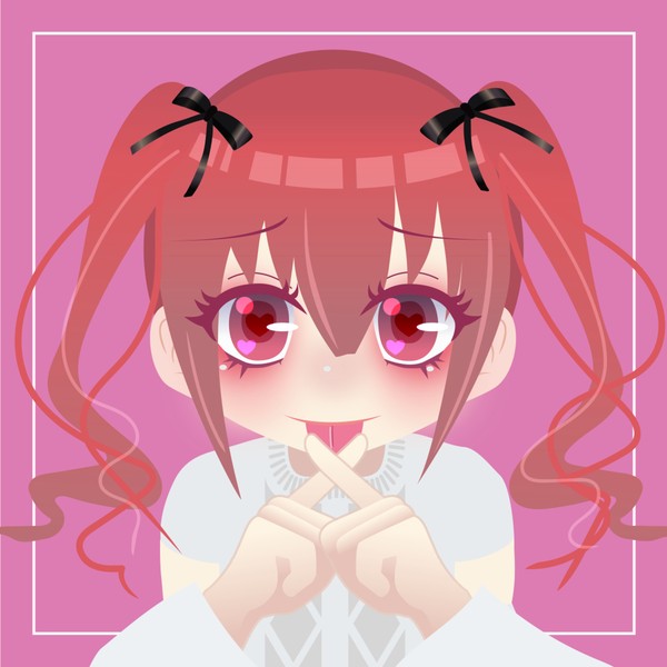 「cute "bad" girl」#1-pink