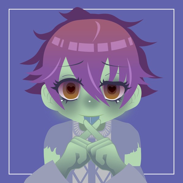「cute "bad" girl」#4-purple