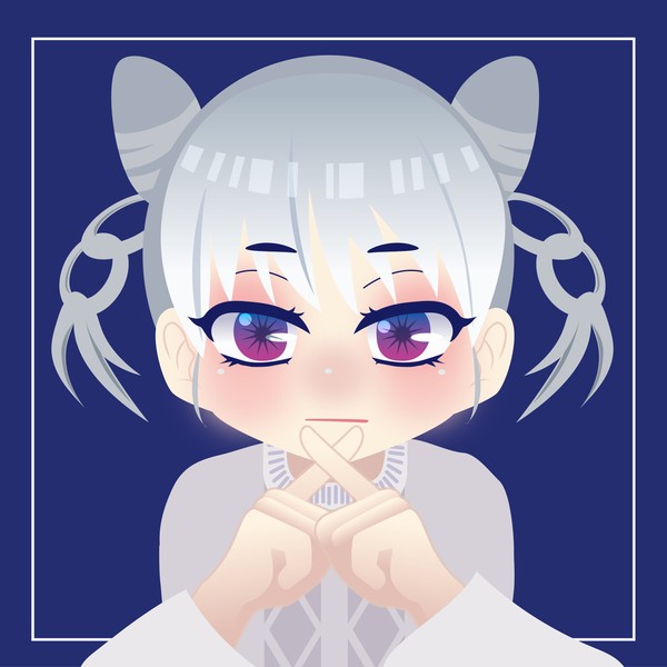 「cute "bad" girl」#10-navy