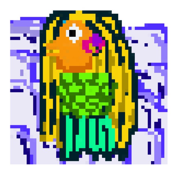 アマビエ アイコン用 ドット絵