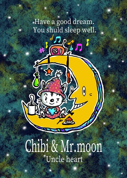 Chibi & Mr.moon-WP002