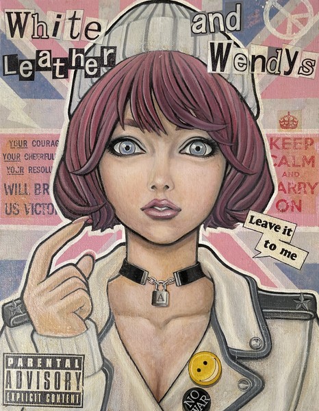 White leater and Wendys 2nd
