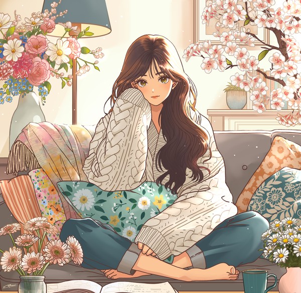 花と暮らす