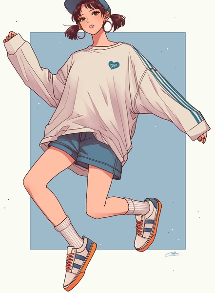 跳ねる