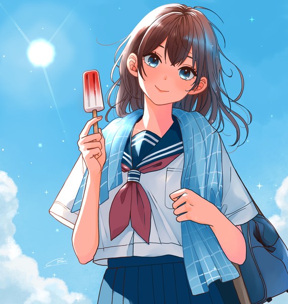 暑いね🍧