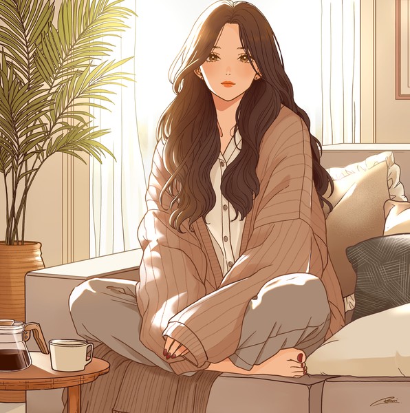 ゆるやかな光の中