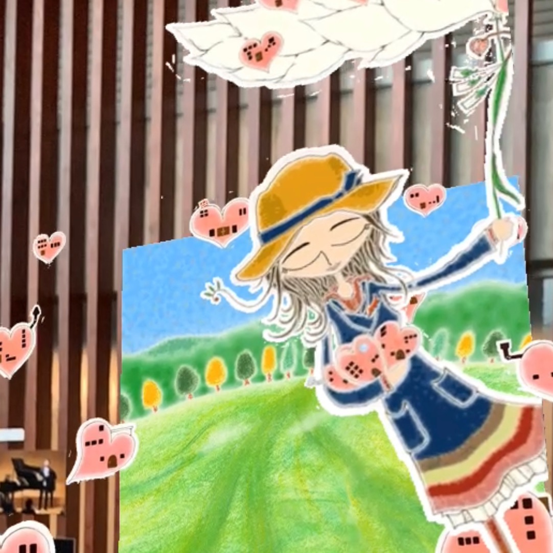 【AR動画】ペン　AR(拡張現実）アート／ポストカードから絵が飛び出す！動く！AR（拡張現実）アート #1/10
