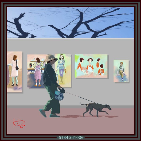 Street gallery  (Everyday is an Exhibition)5184／　ストリートギャラリー(日常はギャラリー)