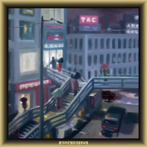 A rainy day in December6524／師走の雨 