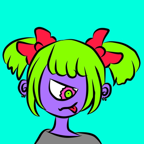 ツインテ女の子