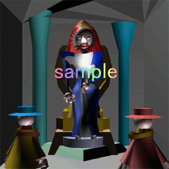 5.法皇/3Dタロット ウロボロス #1/100