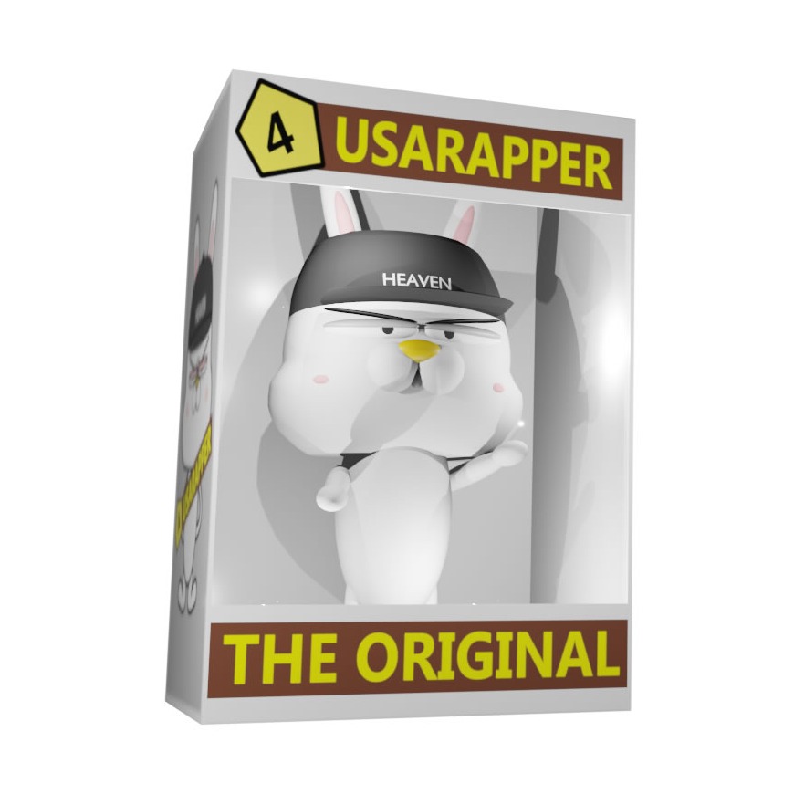 ORIGINAL 3D BOX "USARAPPER" #4 #1/10