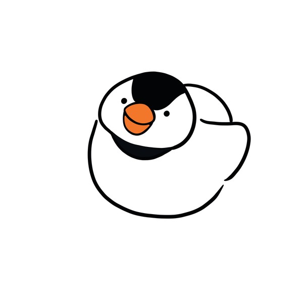 おむすびのようなとり