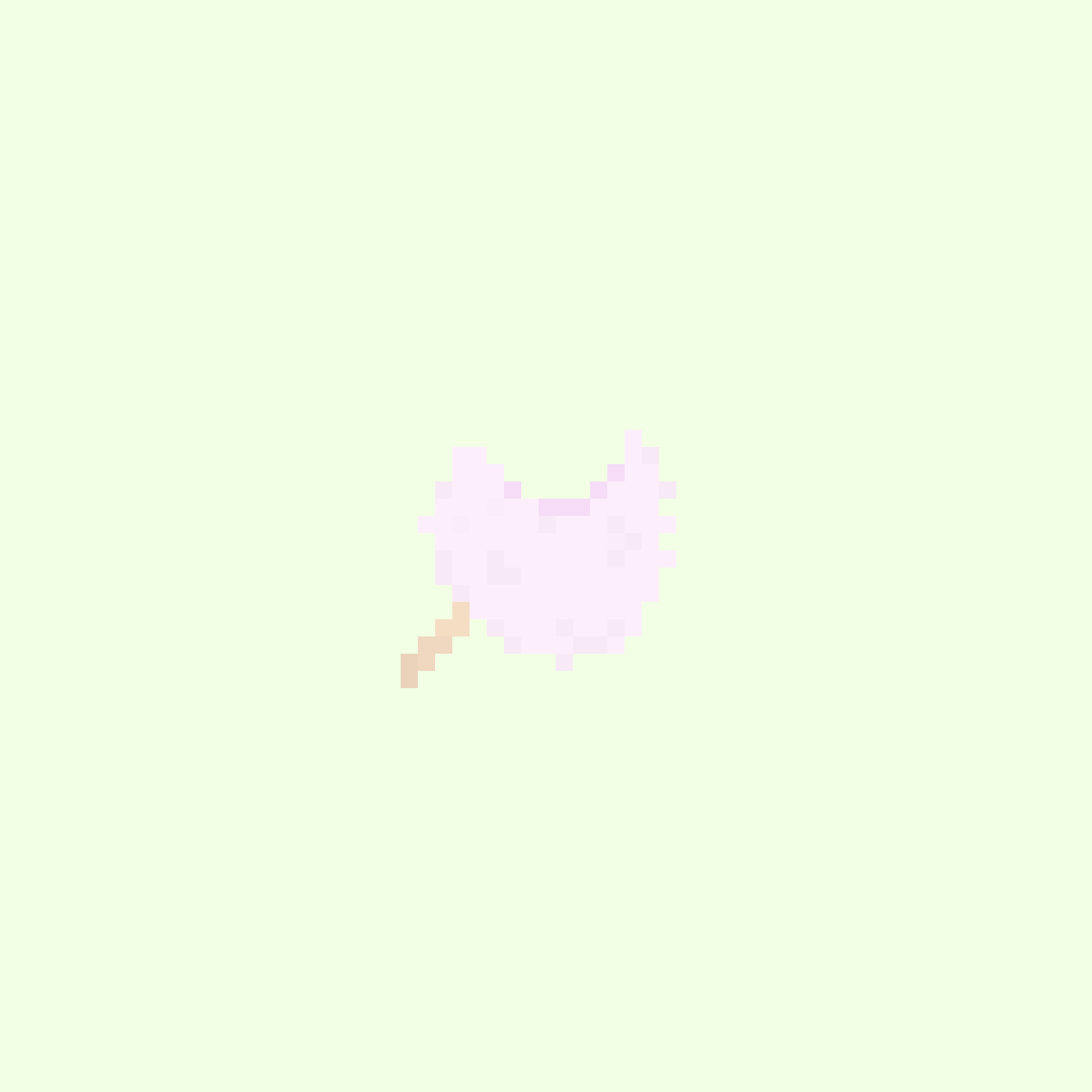 simple food art/わたあめ