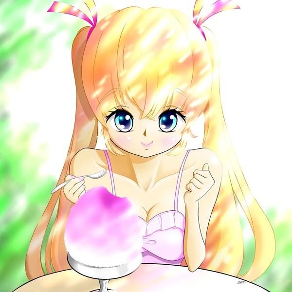 つめたっ❗