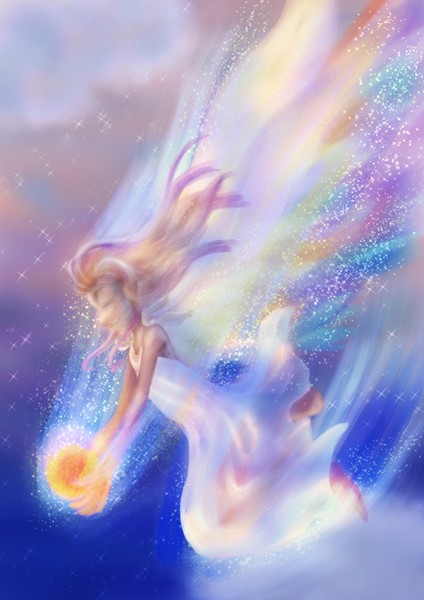 流れ星の天使