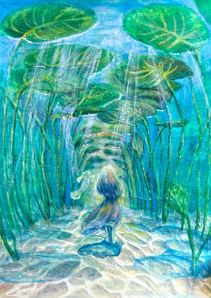 水中の冒険とメダカの導き #1/3