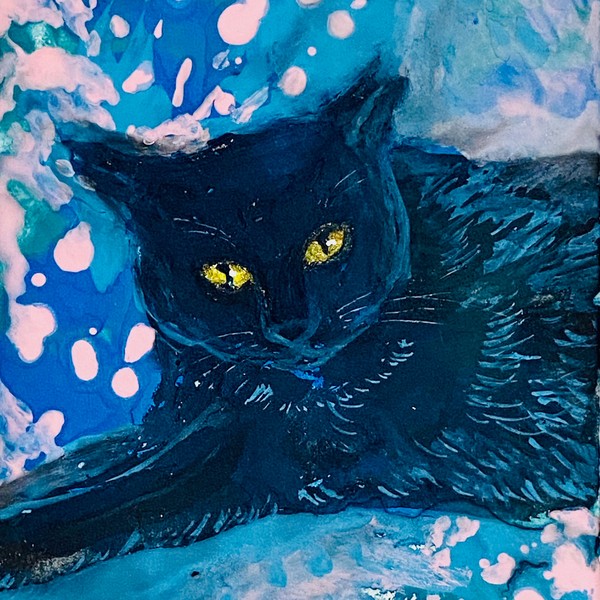 黒猫と花(海の家特別版) #1/3