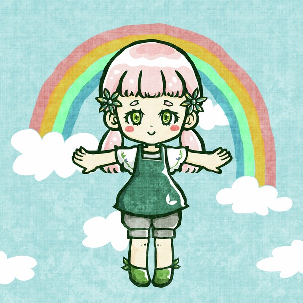 空と六枚花　『にじ』 #1/6