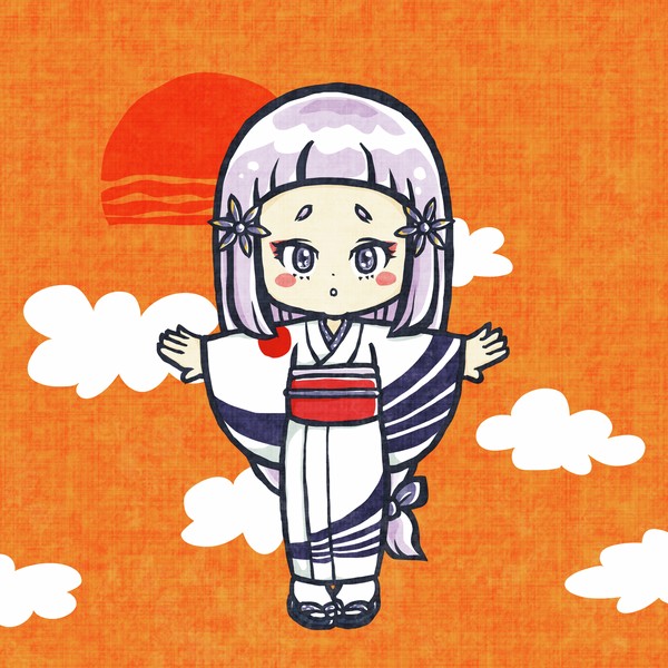 六枚花＊あさやけ